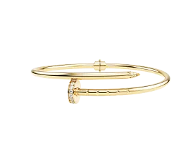 10K Mini Nail Bangle