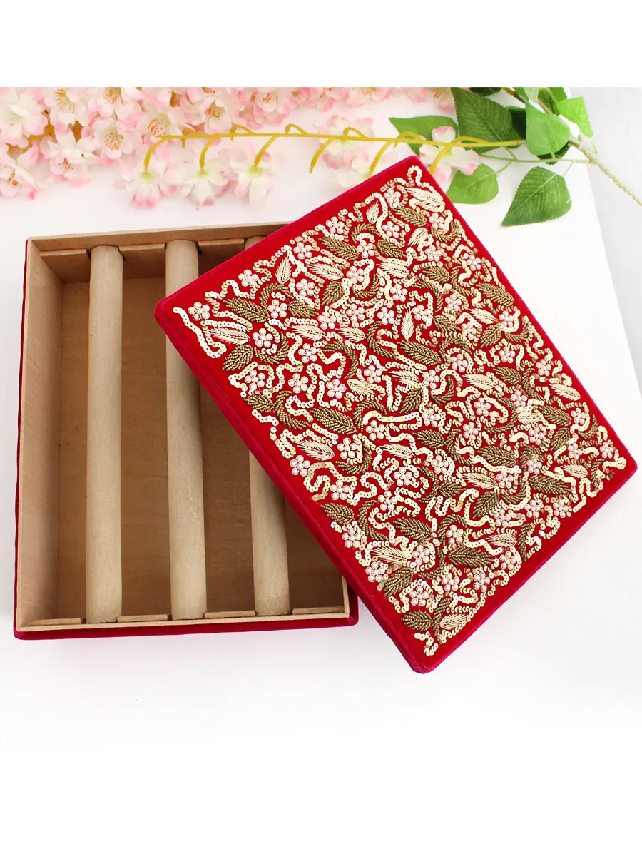 3 Row Bridal Choora Bangle Box