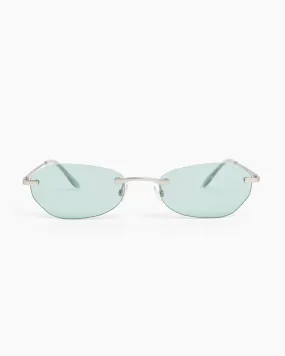 Adorable Sunglasses in Matte Silver