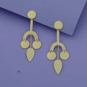 Aishwarya Golden Drop Hanging Earring