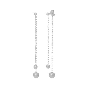 ALINA DROP EARRINGS SILVER