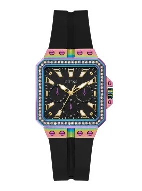 Black Iridescent Libra Glitz Watch