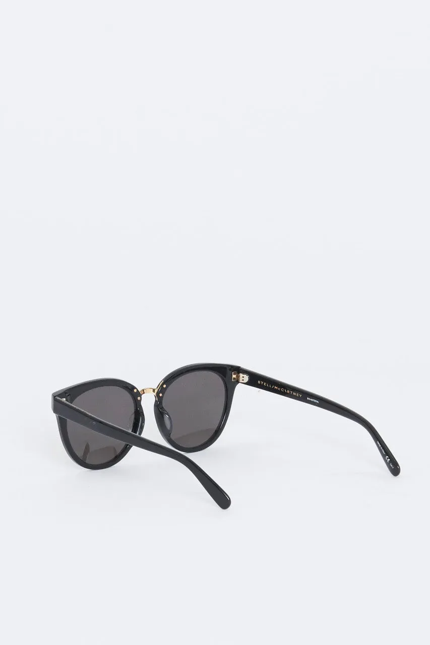 Black Large Frame Sunglasses