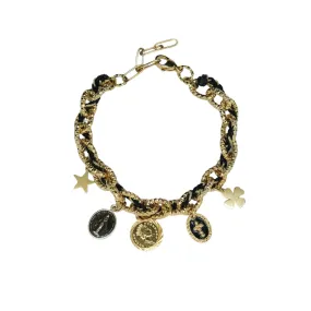 Bracelet Bracelet Byza Bracelet Byzance Noir