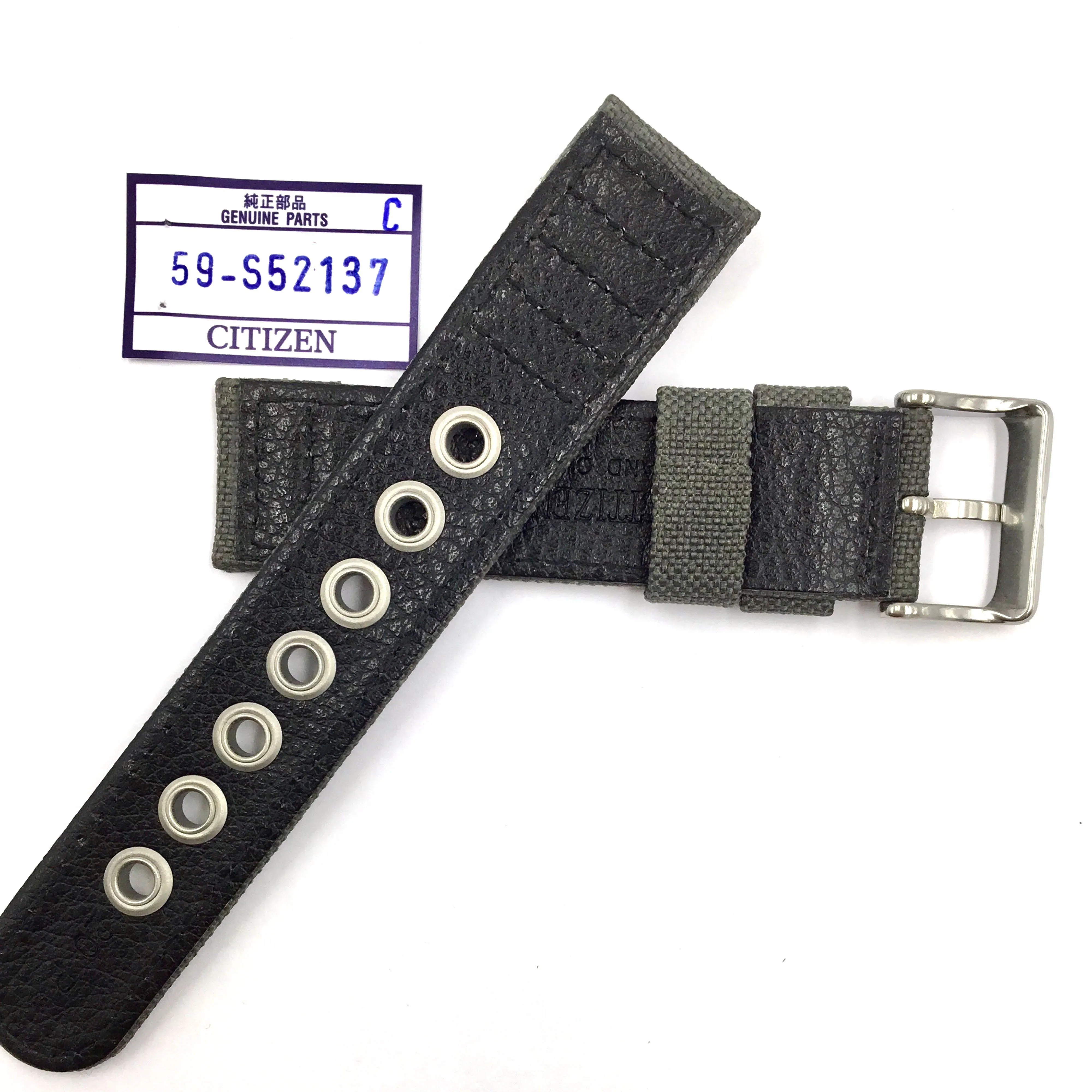 Citizen 59-S52137 Khaki Textile Watch Strap