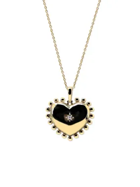 Dew Drop Mini Heart Locket