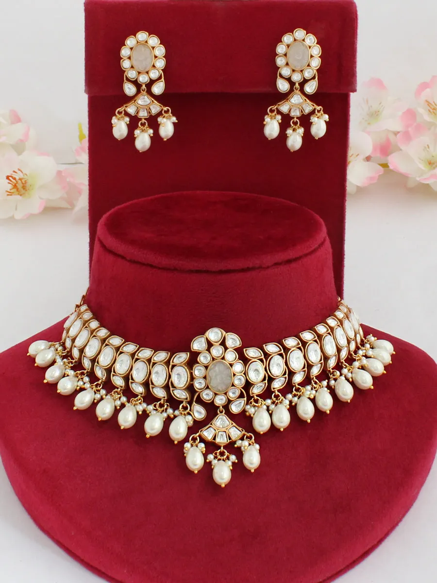 Diya Choker Necklace Set