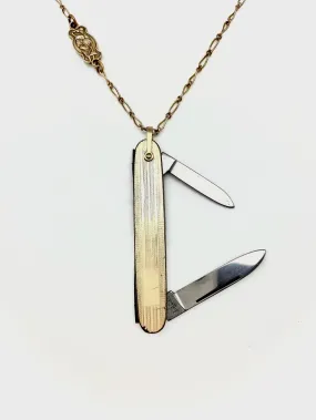 Gertrude Knife Necklace