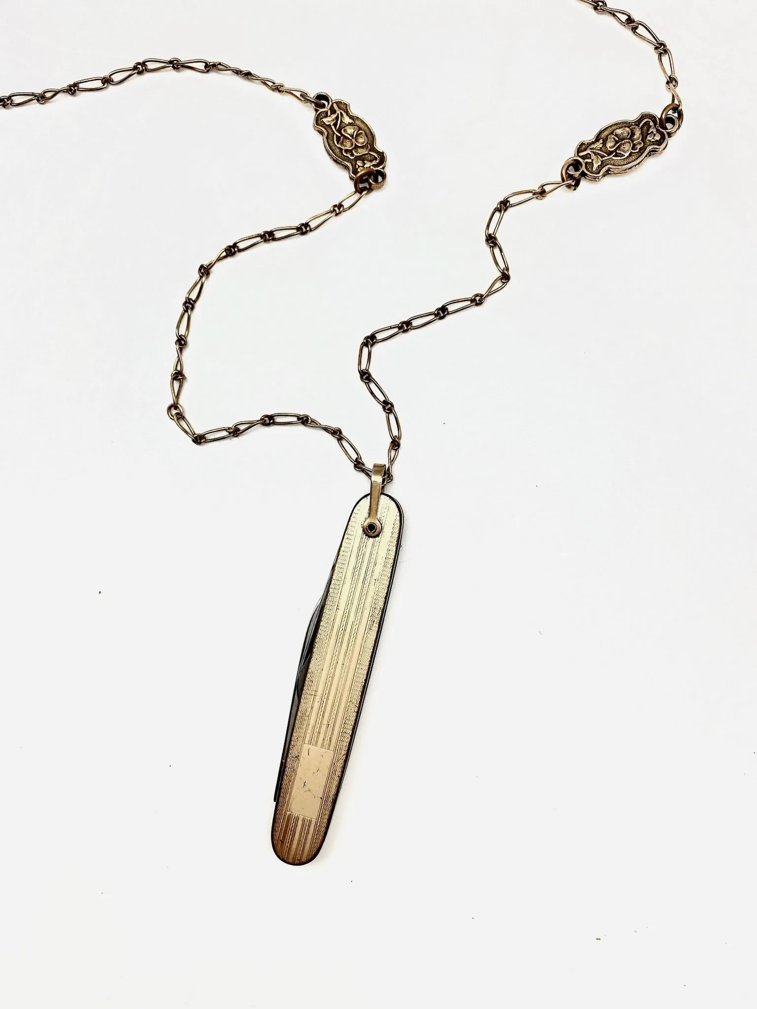 Gertrude Knife Necklace