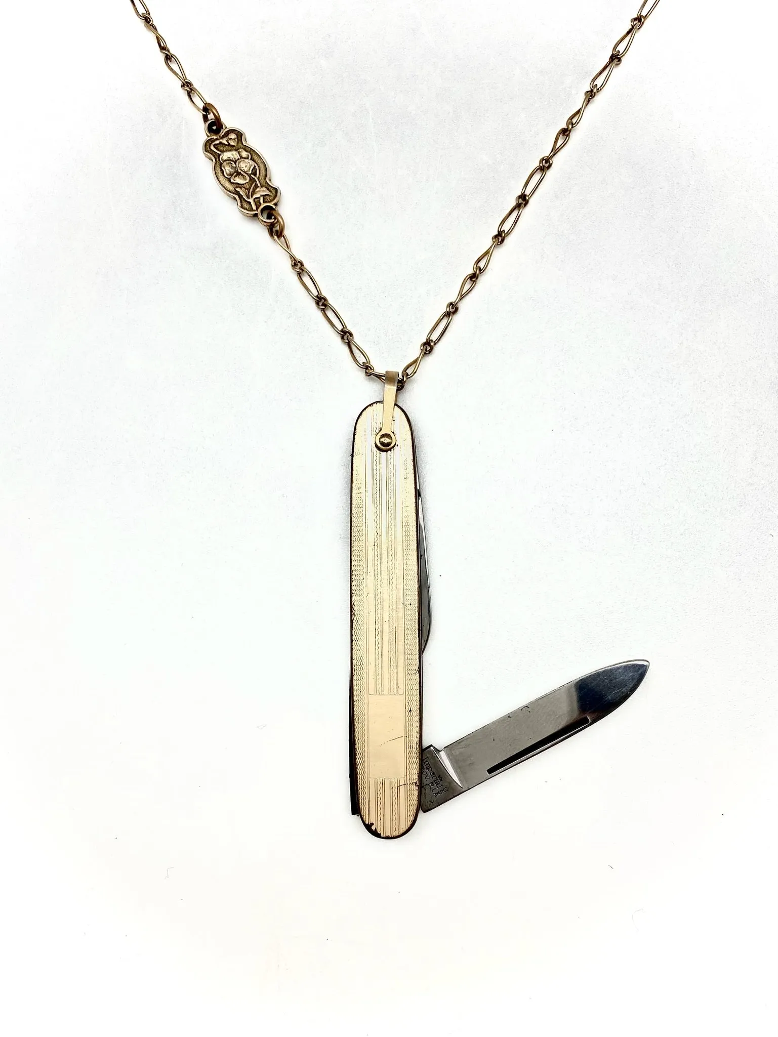 Gertrude Knife Necklace