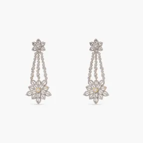 Ginger CZ Drop Earrings