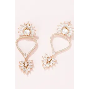 Juno CZ Drop Earrings E002