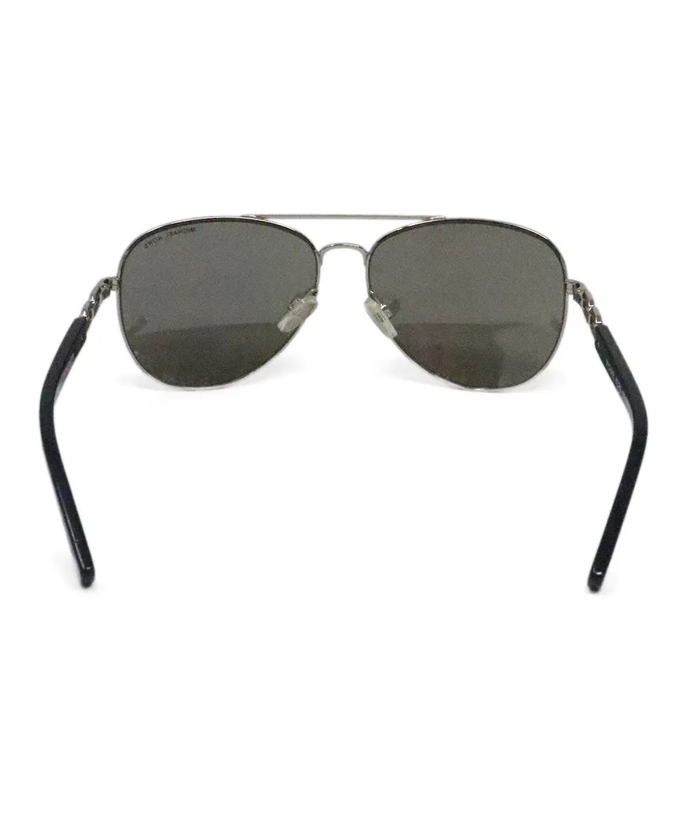 Michael Kors Silver & Black Sunglasses