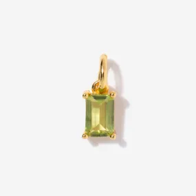 Peridot Necklace Charm