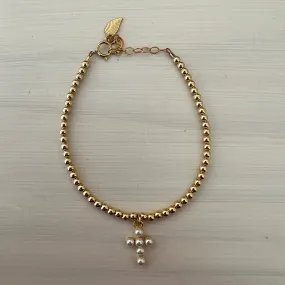 Rachel Cross Bracelet