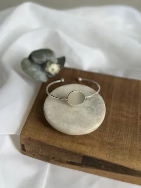 Silver Circle Bangle