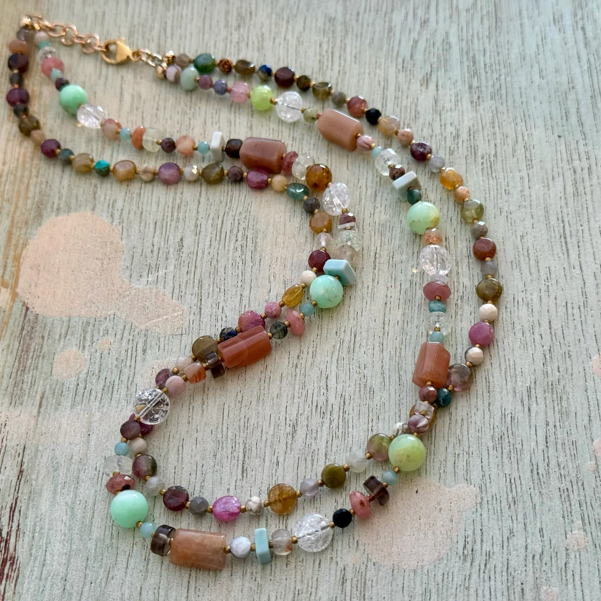 Tourmaline Mix Necklace