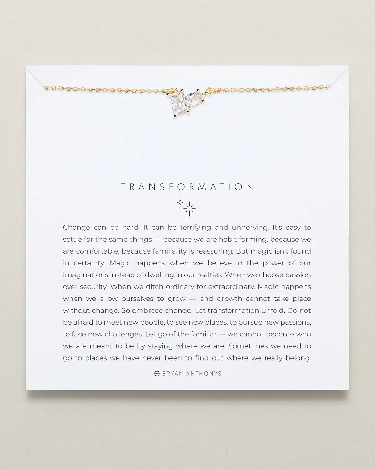 Transformation Necklace