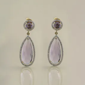 Venus Amethyst Earrings